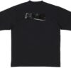 T-shirt con logo coperto | Balenciaga